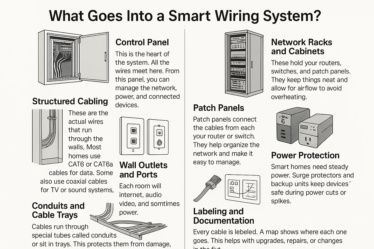 What Goes Into a Smart Wiring System