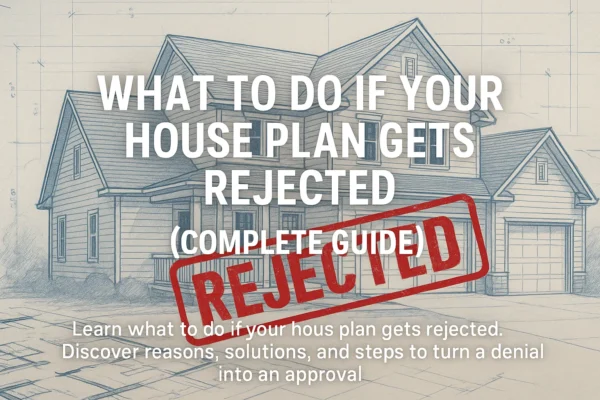 What to Do if Your House Plan Gets Rejected