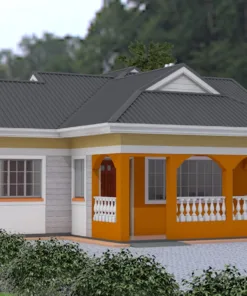 2 bedroom house design with plan