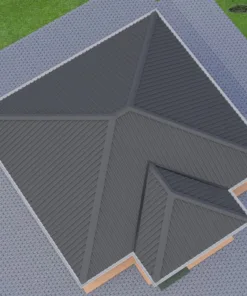 2 bedroom house plan design