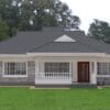 Spacious 3 bedroom house plan