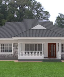 Spacious 3 bedroom house plan