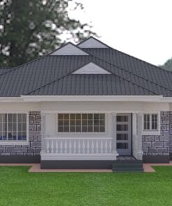 Spacious 3 bedroom house plan