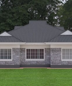 Spacious 3 bedroom house plan