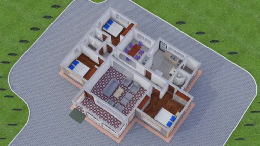 3 bedroom custom house plan design
