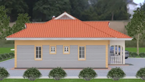 3 bedroom custom house plan design
