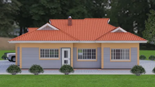 3 bedroom custom house plan design