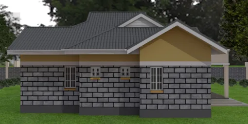 3 Bedroom House Design Building