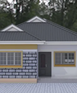 3 Bedroom House Design on a Narrow Lot