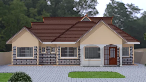 3 bedroom house plan design