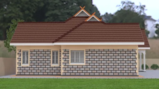 3 bedroom house plan design