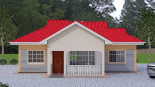 3 bedroom simple house plan