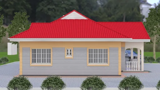 3 bedroom simple house plan