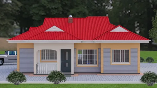 3 bedroom simple house plan