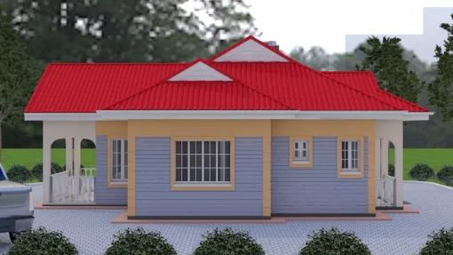 3 bedroom simple house plan