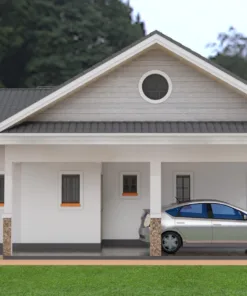 3 bedroom house plan with garage
