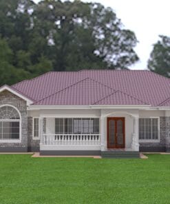 4 bedroom contemporary house plan 147