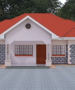 4 bedroom house plan with 2 bedrooms ensuite