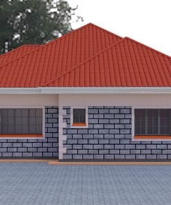 4 bedroom house plan with 2 bedrooms ensuite