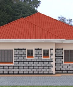 4 bedroom house plan with 2 bedrooms ensuite