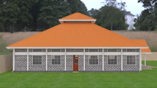 Contemporary church plan design