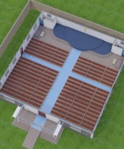 Contemporary church plan design