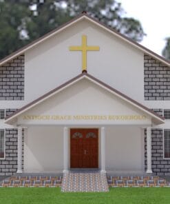 Well spaced church design plan