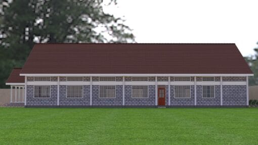 Well spaced church design plan