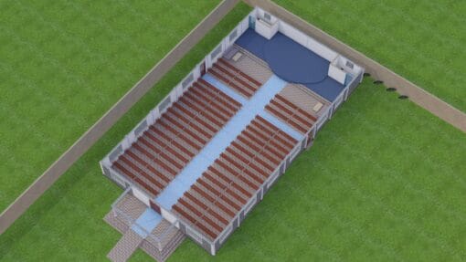 Well spaced church design plan