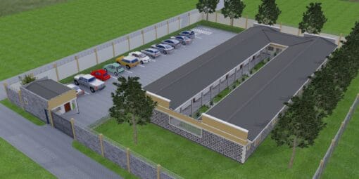 12 room guesthouse design plan 1