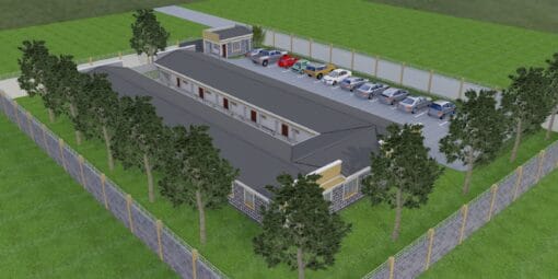 12 room guesthouse design plan 11