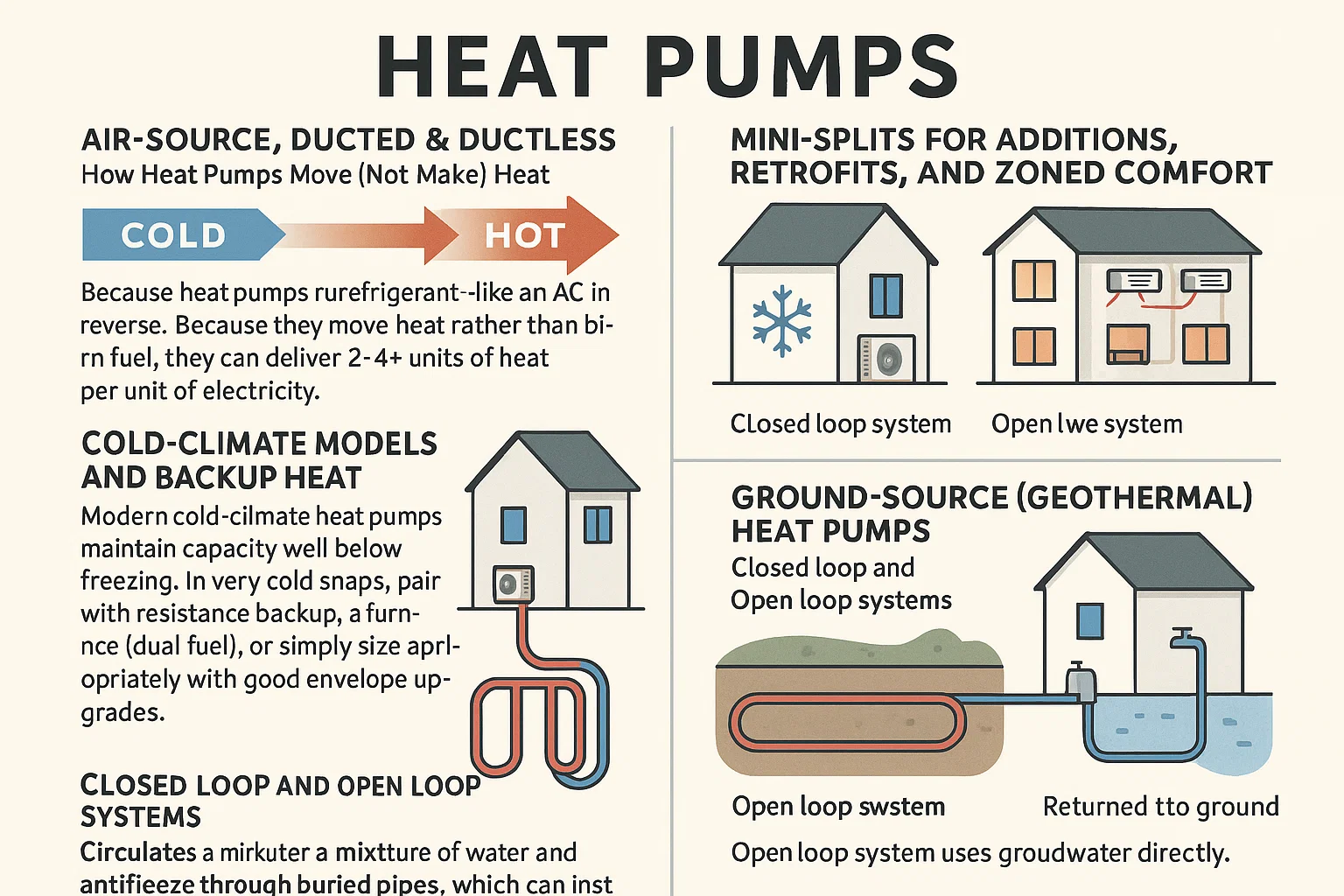 Heat pumps